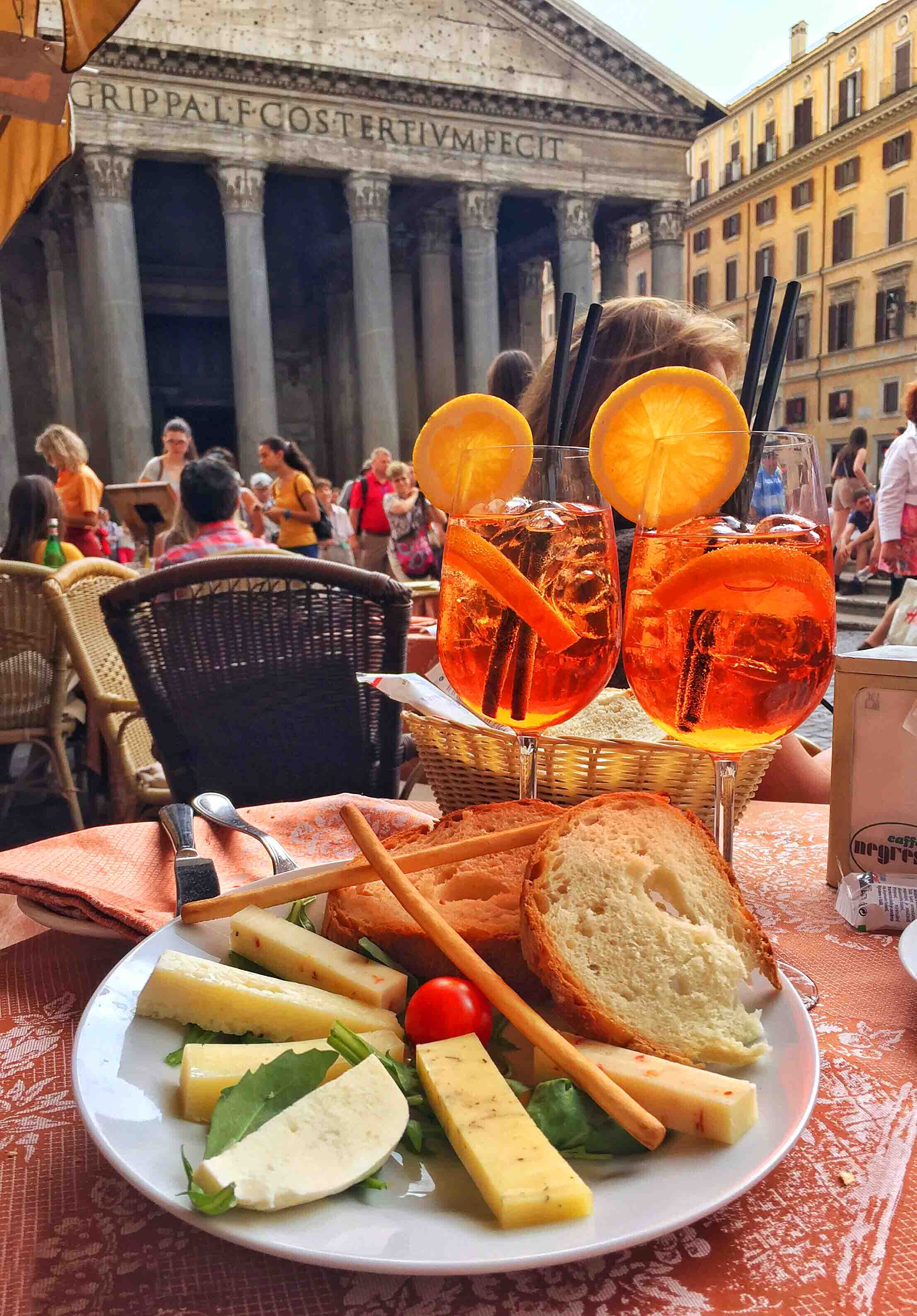 aperitivo pantheon roma