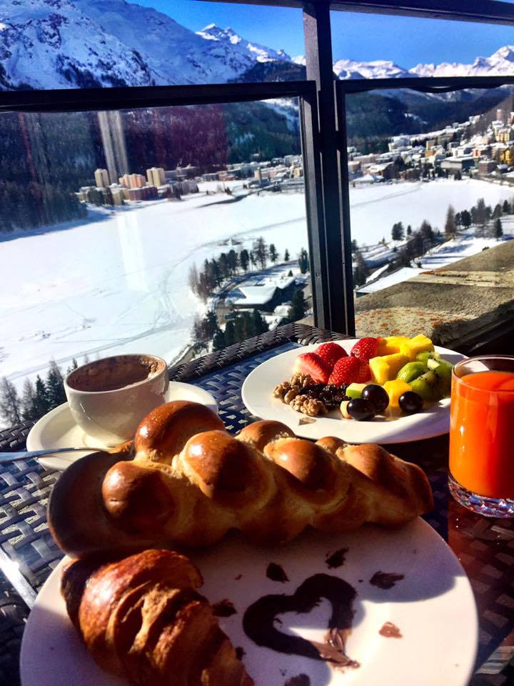 colazione Badrutt's Palace Saint Moritz Svizzera