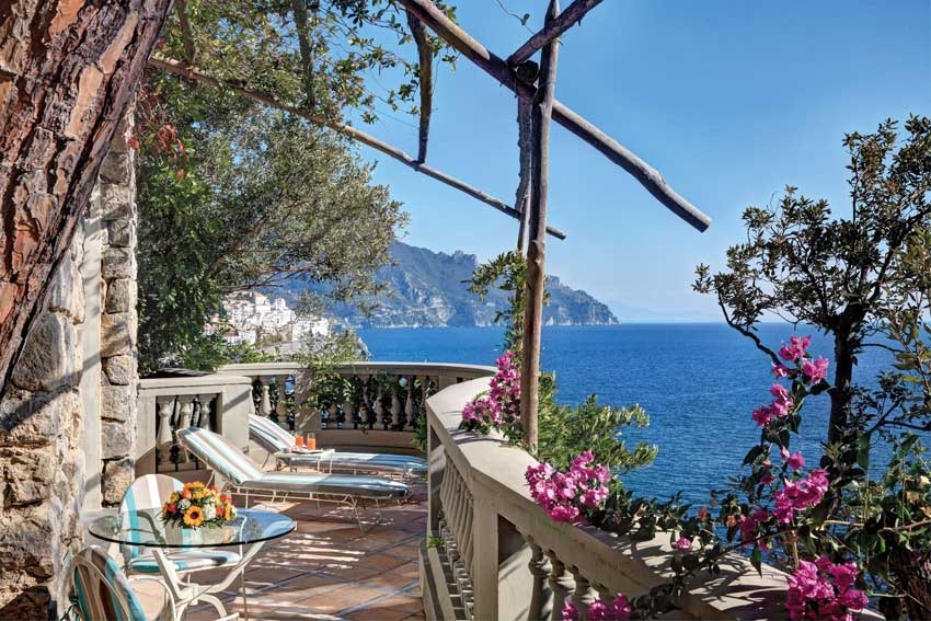 exclusive Santa Caterina Hotel in Amalfi