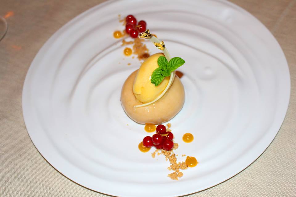 " Fruit Passion Dessert" monzu restaurant in capri