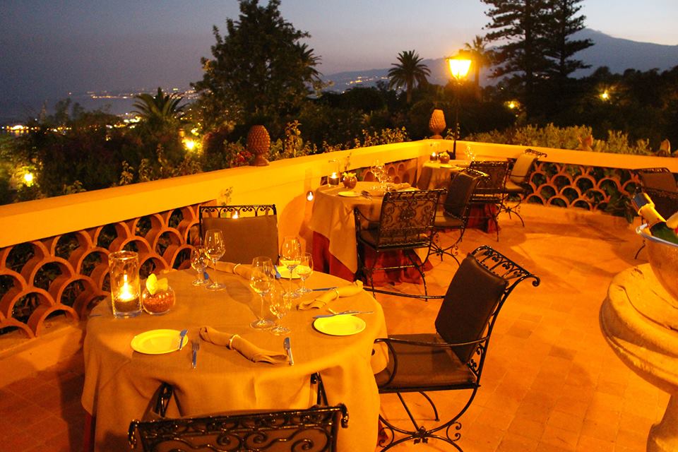 Principe Cerami Restaurant in Taormina