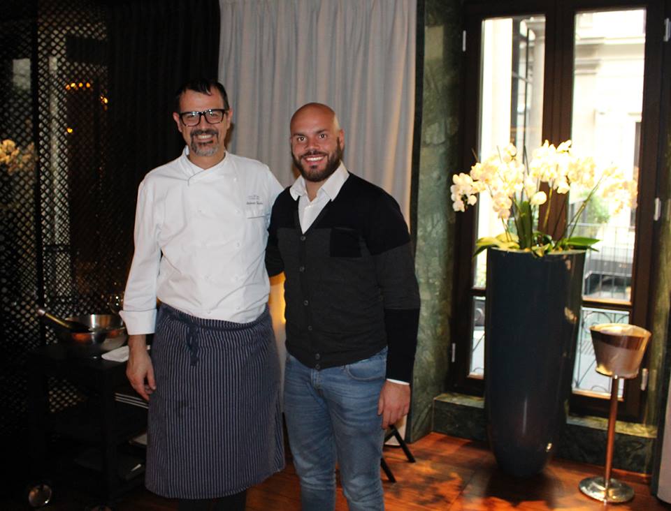 Con lo Chef Antonio Guida Seta Milano