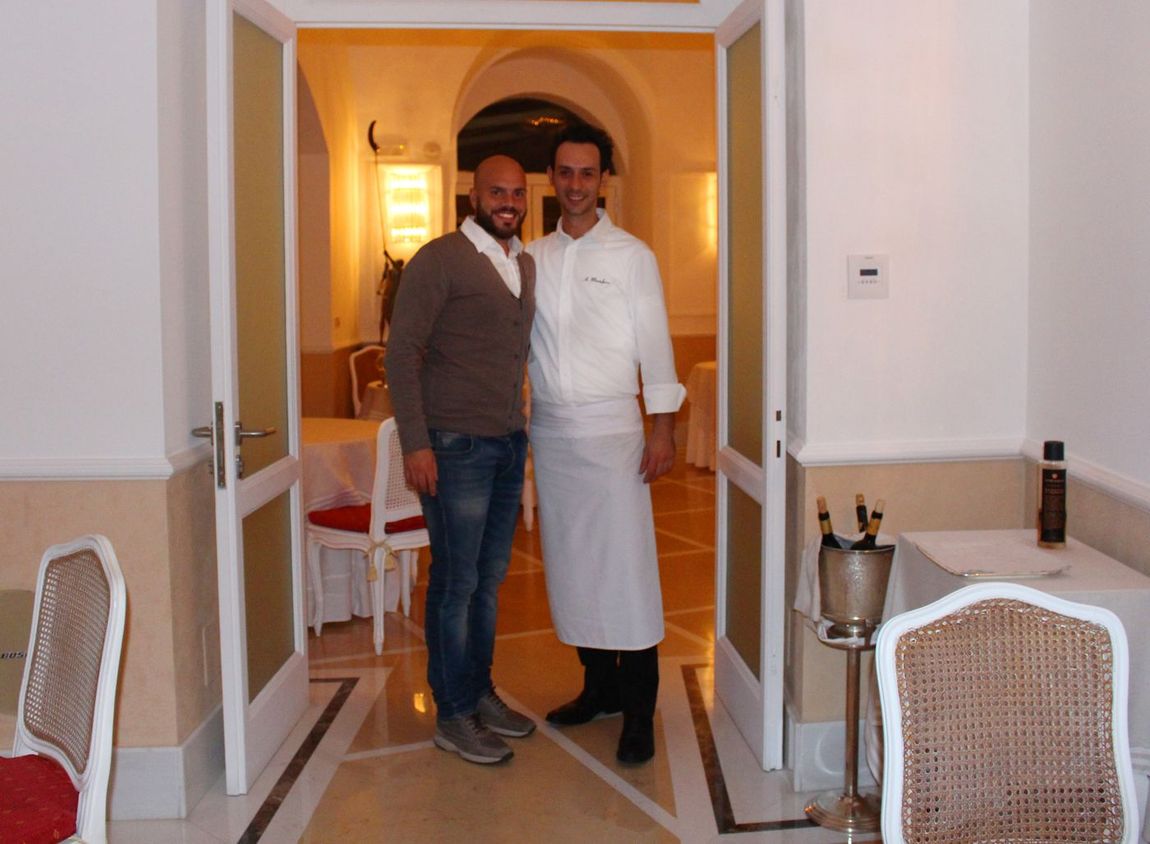 Chef Antonino Montefusco Restaurant Terrazza Bosquet - Grand Hotel Excelsior Sorrento